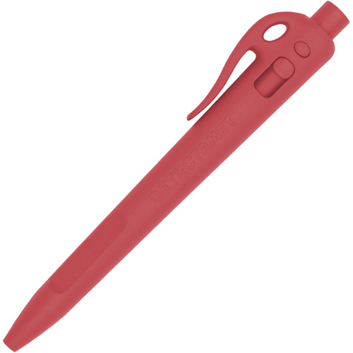 Detectable Elephant Ballpoint Pen with Clip, Red, 1 mm, Retractable Equipment World