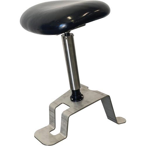 TA200 Sit-Stand Stool, Vinyl, Black, 280 lbs. Capacity Equipment World
