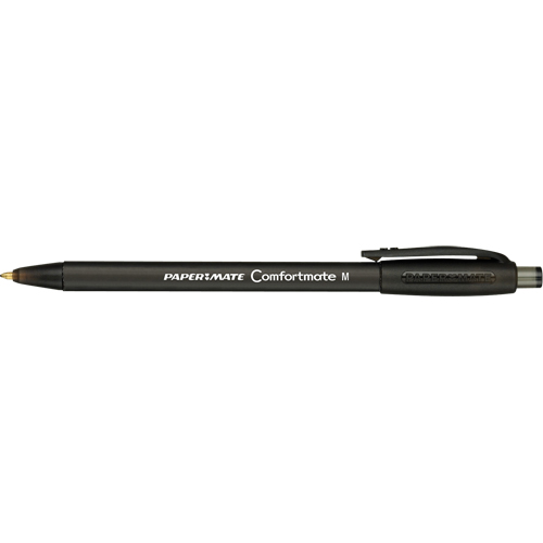 Stylo ComfortMate, Noir, 1 mm, R&eacute;tractable Equipment World