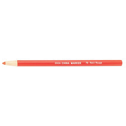Dixon&reg; Red China Marker Equipment World