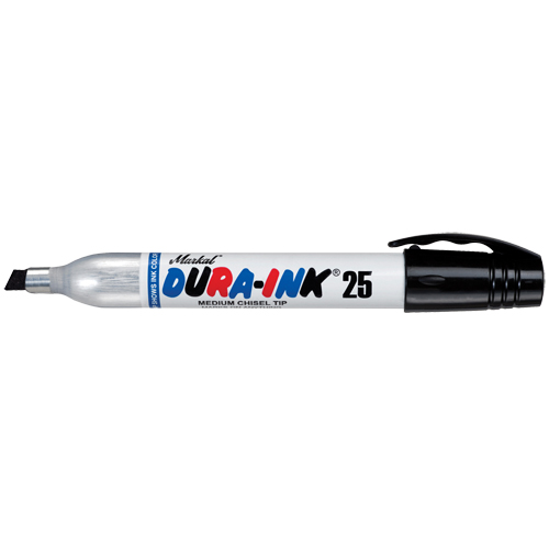 Dura-Ink&reg; Markers - #25 Felt-Tip, Chisel, Black Equipment World