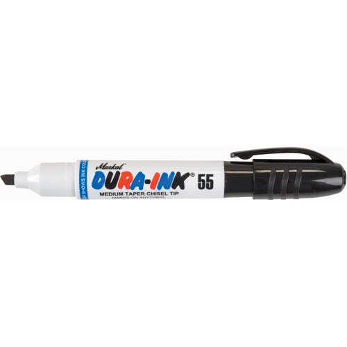 Dura-Ink&reg; 55 Permanent Marker, Chisel, Black Equipment World