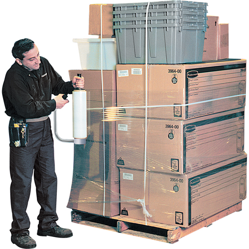 Stretch Wrap, Cast, 75 Gauge (19 micrometers), 13" x 1476' Equipment World