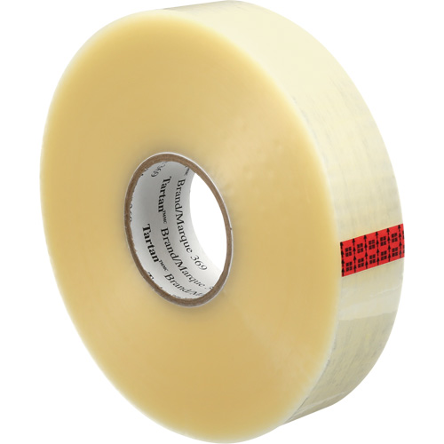 Tartan 369 Box Sealing Tape, Acrylic Adhesive, 1.6 mils, 48 mm (1-22/25") x 914 m (2998') Equipment World