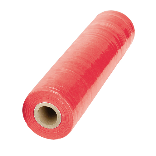 Stretch Wrap, 80 Gauge (20.3 micrometers), 18" x 1000', Red Equipment World