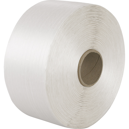Woven Cord Strapping, Polyester Cord, 5/8" W x 3000' L, Manual Grade Equipment World