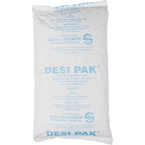 D&eacute;shydratants, Argile, sac Tyvek Equipment World