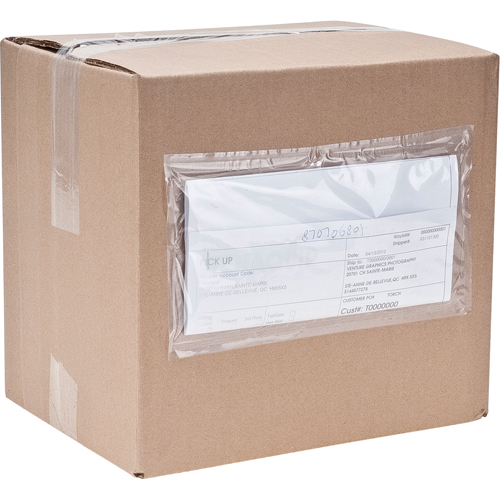 Packing List Envelopes, 4" L x 5" W, Endloading Style Equipment World