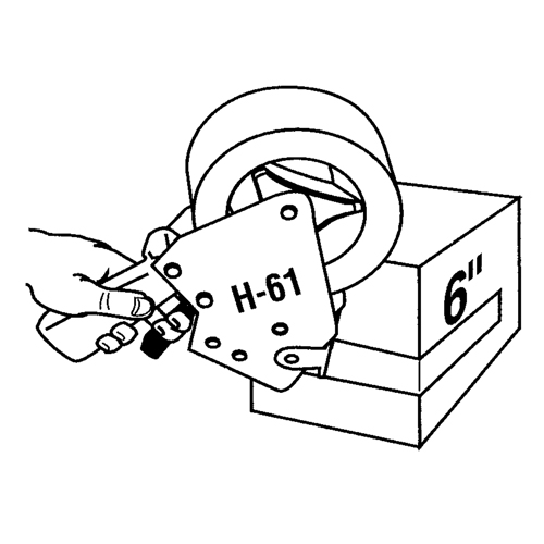 Stretchable Tape, 5 mils Thick, 38.1 mm (1-1/2") x 55 m (180')  Equipment World