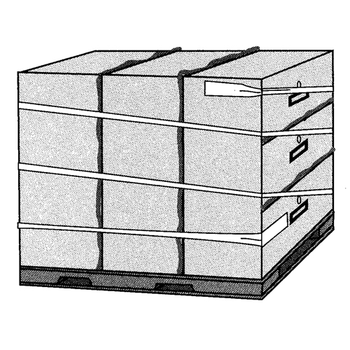 Stretchable Tape, 5 mils Thick, 38.1 mm (1-1/2") x 55 m (180')  Equipment World