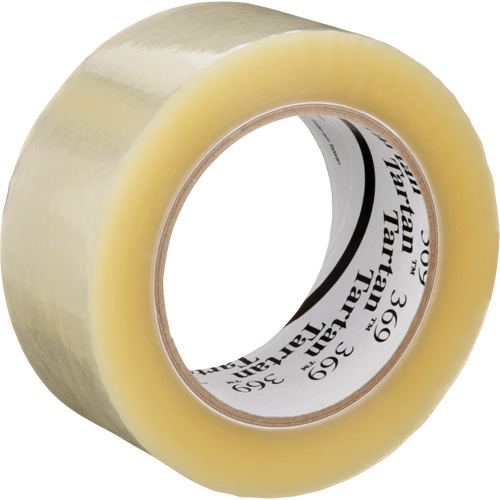 Tartan 369 Box Sealing Tape, Acrylic Adhesive, 1.6 mils, 48 mm (1-22/25") x 100 m (328') Equipment World