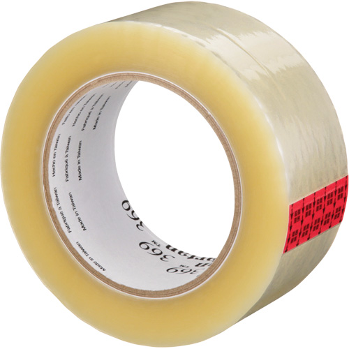 Tartan 369 Box Sealing Tape, Acrylic Adhesive, 1.6 mils, 48 mm (1-22/25") x 100 m (328') Equipment World