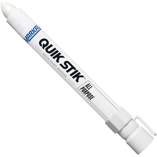 Quik Stik&reg; Twist-Up Paint Markers, Solid Stick, White Equipment World