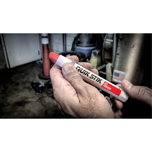 Quik Stik&reg; Twist-Up Paint Markers, Solid Stick, White Equipment World