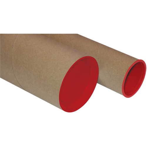 Plug-Seal Mailing Tubes, Round, 2" W x 31" L Equipment World