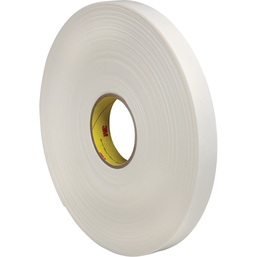 Double-Coated Foam Tape, 66 m (216') L x 18 mm (3/4") W, 60 lbs., Polyethylene Equipment World