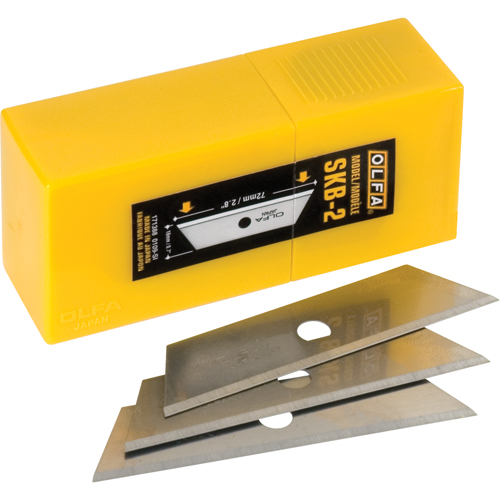 Dual Edge Replacement Safety Blades, Single Style Equipment World
