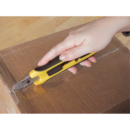 Five-Position Safety Knife, 18 mm, Silver, Rubber Handle Equipment World