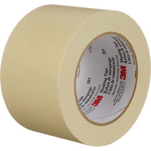 Rubans-cache Highland 203, 72 mm (3") x 55 m (180'), Beige Equipment World
