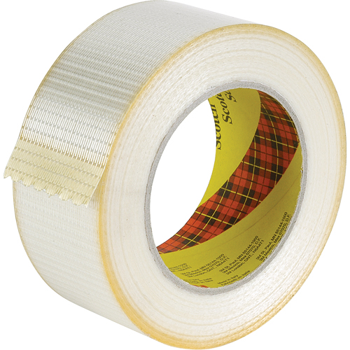 Scotch&reg; Bi-Directional Filament Tape 8959, 5.7 mils Thick, 72 mm (3") x 50 m (164')  Equipment World