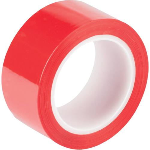 Ruban &agrave; coller rouge, 48 mm (1-22/25") x 66 m (216,5')  Equipment World