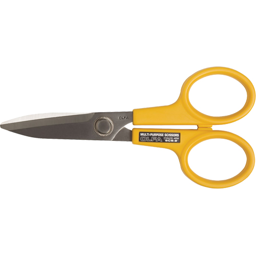 Stainless Steel Scissors , 7", Rings Handle Equipment World