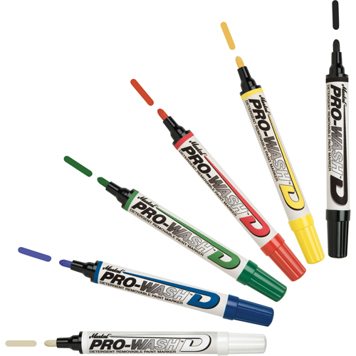 Paint-Riter&reg;+ Water Removable Paint Marker, Liquid, Red Equipment World