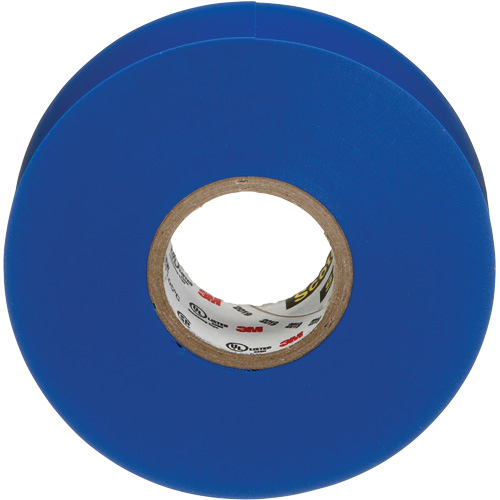 Scotch&reg; 35 Colour Coded Tape, 19 mm (3/4") x 20.1 m (66'), Blue, 7 mils Equipment World