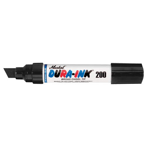 Dura-Ink&reg; - #200 Marker, Chisel, Black Equipment World