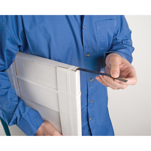 Bobines en acier portatives, Largeur x 1/2", &eacute;paisseur 0,02" Equipment World