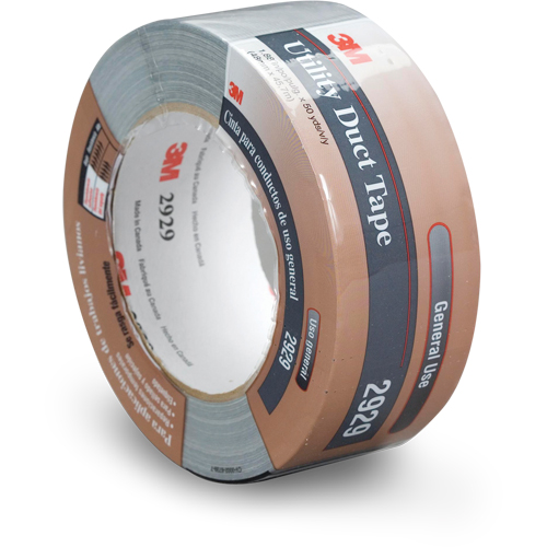 2929 Multi-Purpose Duct Tape, 6 mils, Silver, 48 mm (2") x 45.7 m (150') Equipment World