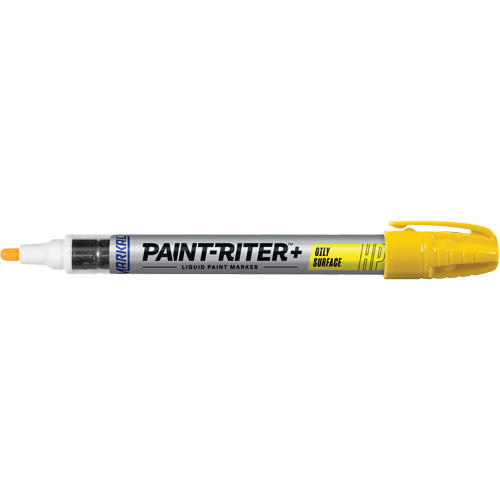 Paint-Riter&reg; + Oily Surface Marker, Liquid, Yellow Equipment World