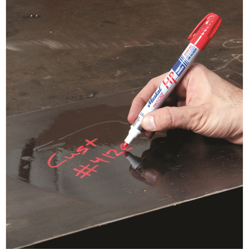 Paint-Riter&reg; + Oily Surface Marker, Liquid, Red Equipment World