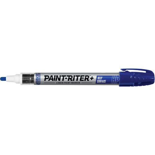Paint-Riter&reg; + Oily Surface Marker, Liquid, Blue Equipment World