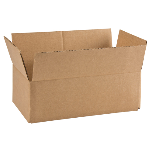 Corrugated Box, 12" L x 6" W x 4" H, Flute C Equipment World