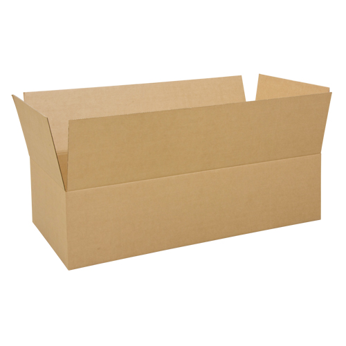 Corrugated Box, 48" L x 24" W x 12" H, Flute C Equipment World