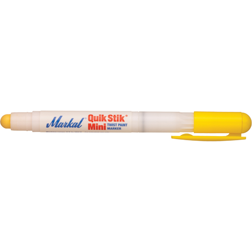 Quik Stik&reg; Mini Paint Marker, Solid Stick, Yellow Equipment World
