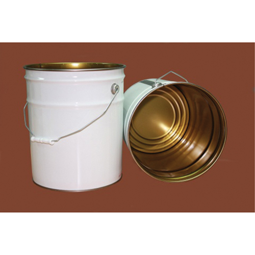 Pail with Lid, Metal, 20 L Equipment World