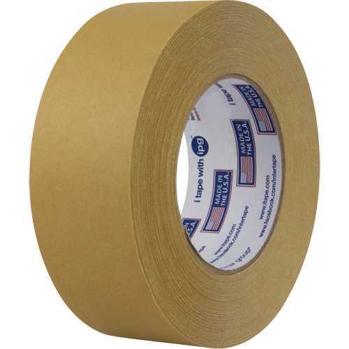 Utility Paper Flatback Tape, 48 mm (2") x 54.8 m (180'), Kraft Equipment World