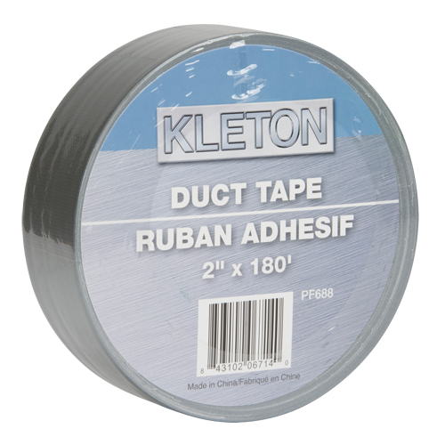 Ruban adh&eacute;sif de cat&eacute;gorie utilitaire, 9 mils, Argent, 50 mm (2") x 55 m (180') Equipment World