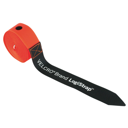 LogiStrap Logistic Straps, Hook and Loop, 2" W x 16.4' L, 225 lbs. (102 kg) WLL Equipment World