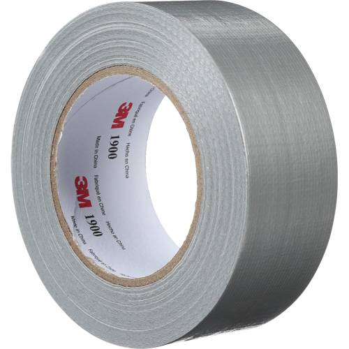 1900 Value Duct Tape, 5.8 mils, Silver, 48 mm (2") x 5.7 m (18.7') Equipment World