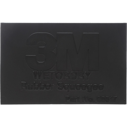 Wetordry Rubber Squeegee, 4-1/4" L x 2-3/4" W Equipment World