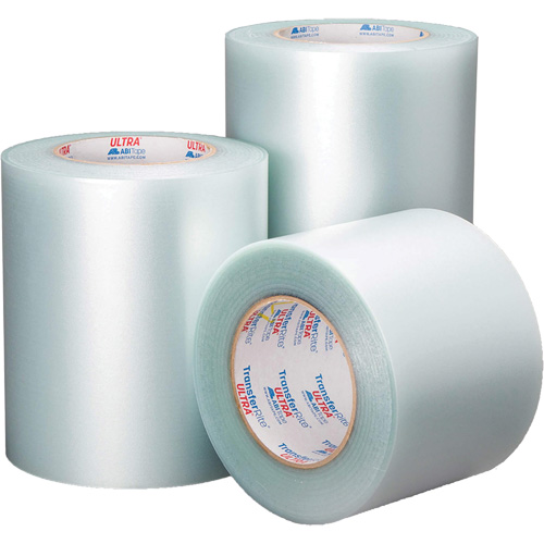 TransferRite&reg; Ultra Clear Tape, Polypropylene, 355.6 mm (14") W x 91.44 m (300') L, 3.9 mils Thick Equipment World