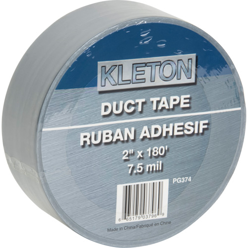 Utility Grade Duct Tape, 7.5 mils, Silver, 50 mm (2") x 55 m (180') Equipment World