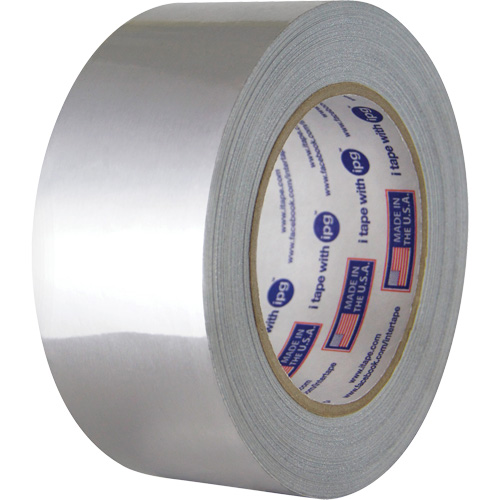 Silver Aluminum Foil Tape, 3 mils Thick, 25.4 mm (1") x 54.86 m (180') Equipment World