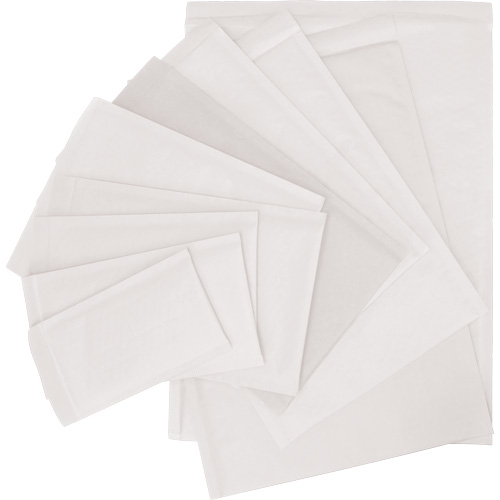 Bubble Shipping Mailer, White Paper, 4" W x 8" L Equipment World