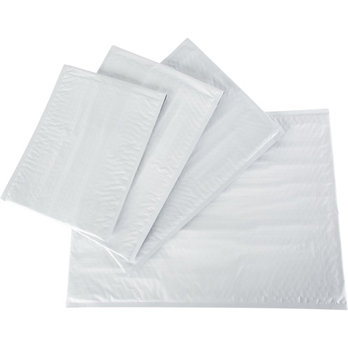 Bubble Shipping Mailer, Polyethylene, 8-1/2" W x 14-1/4" L Equipment World