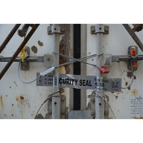 High Security Security Seal, 12", Metal, Cable Seal Equipment World