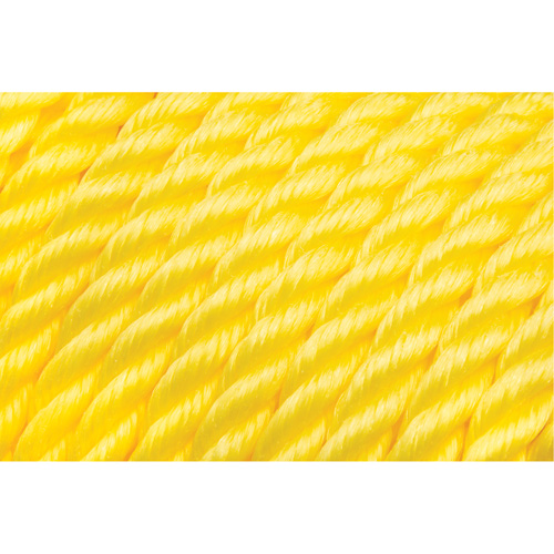 Corde jaune tress&eacute;e 5/8", Polypropyl&egrave;ne, 200' Equipment World